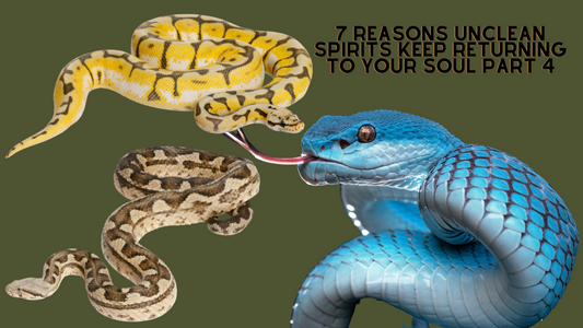 7 Reasons Unclean Spirits Keep Returning To Your Soul Part 4